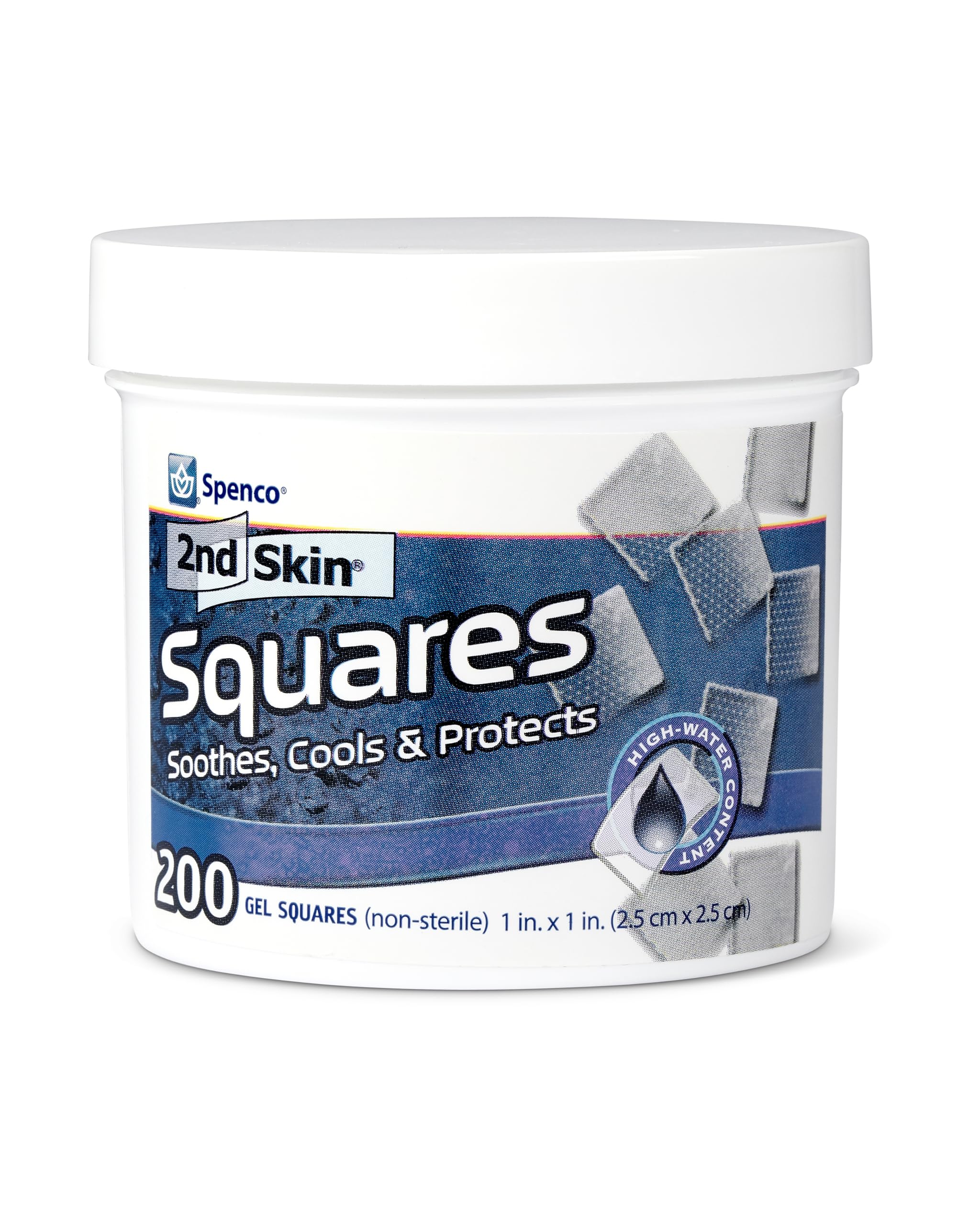 Amazon.co.jp: Spenco 2nd Skin Squares, 200 Gel Squares : Clothing